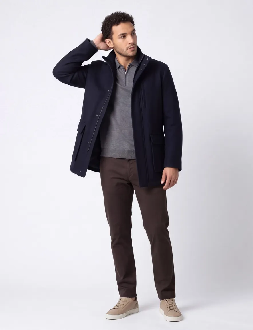 Jas Corneliani donkerblauw