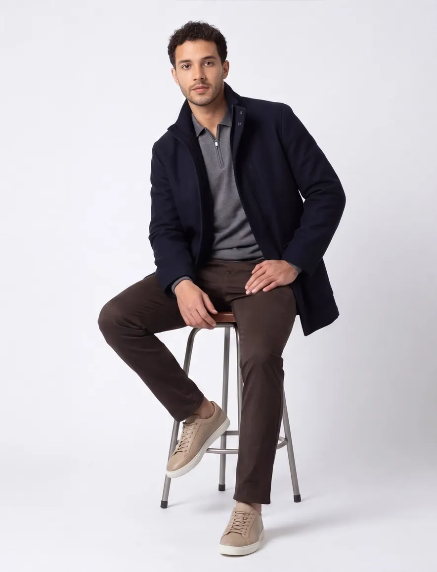 Jas Corneliani donkerblauw