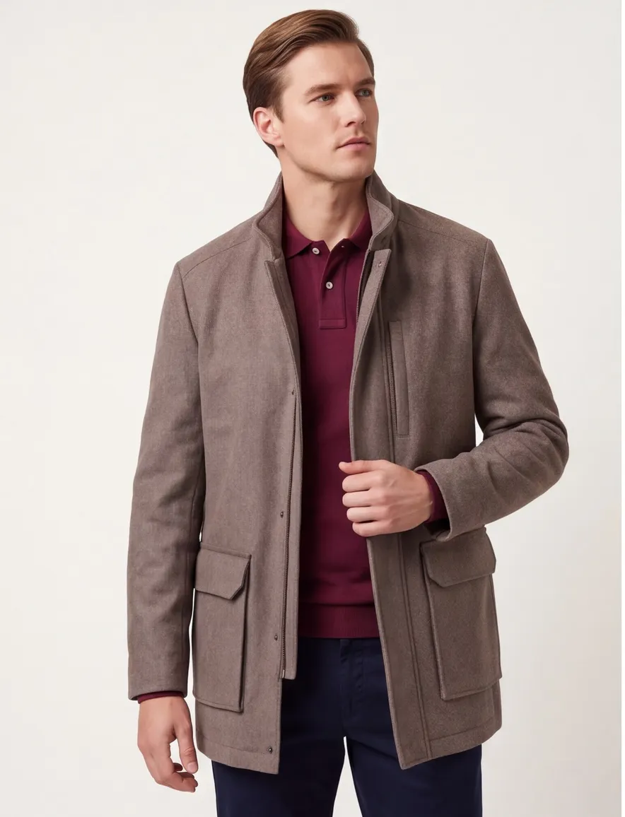 Jas Corneliani bruin