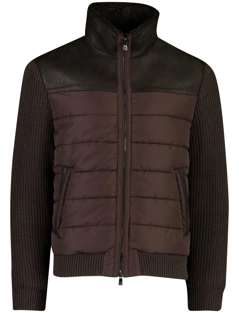 Bomberjack Corneliani bruin