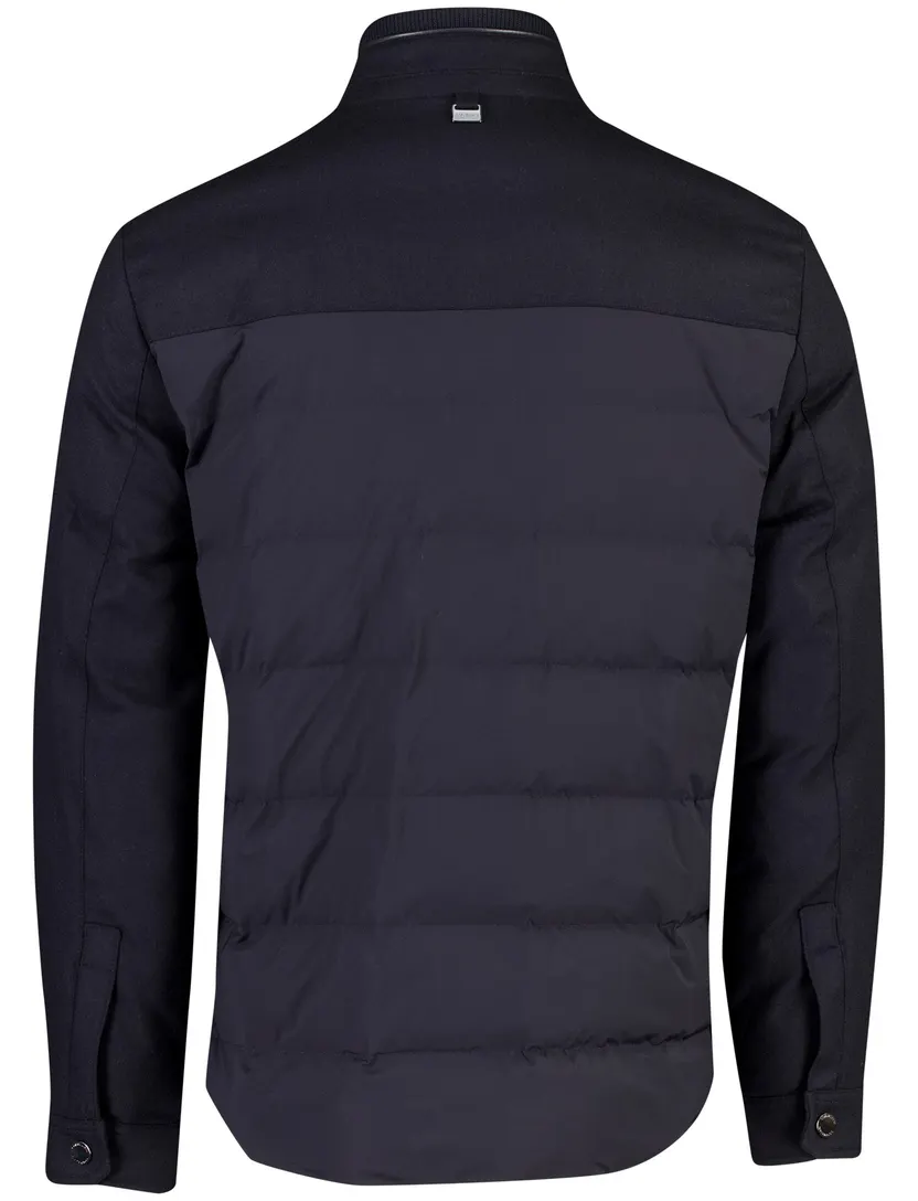 Gewatteerde jas Corneliani donkerblauw