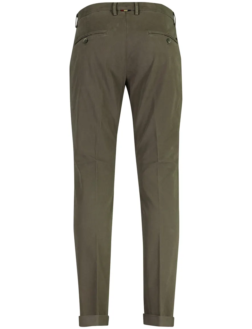 Mason's Torino chino flatfront antraciet