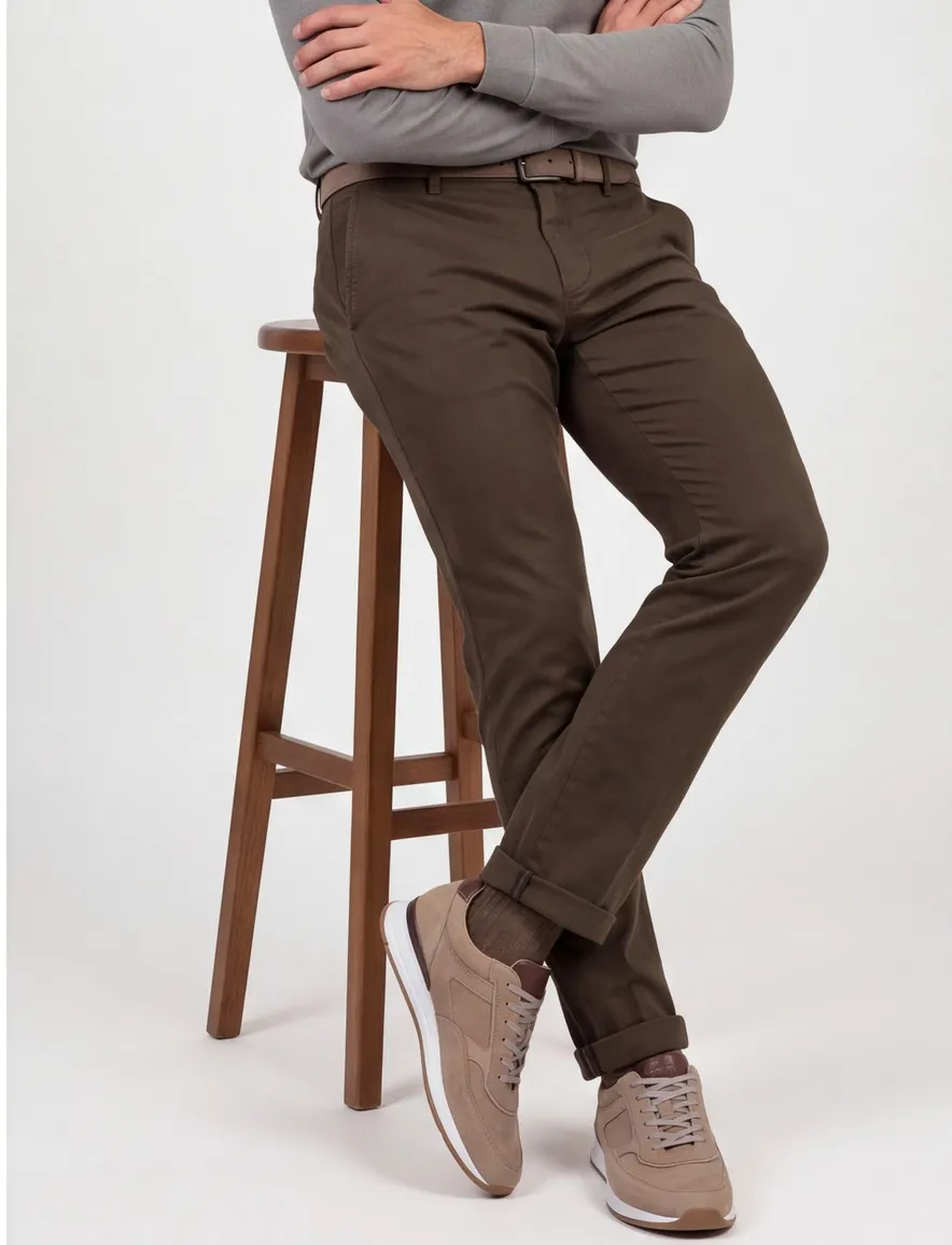 Broek Mason's bruin