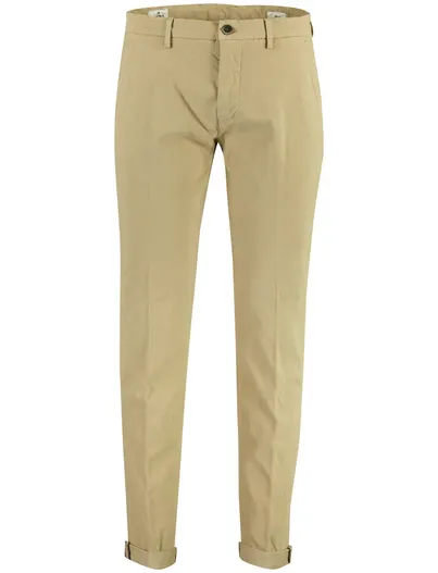 Mason's Mason's Torino chino bruin flatfront