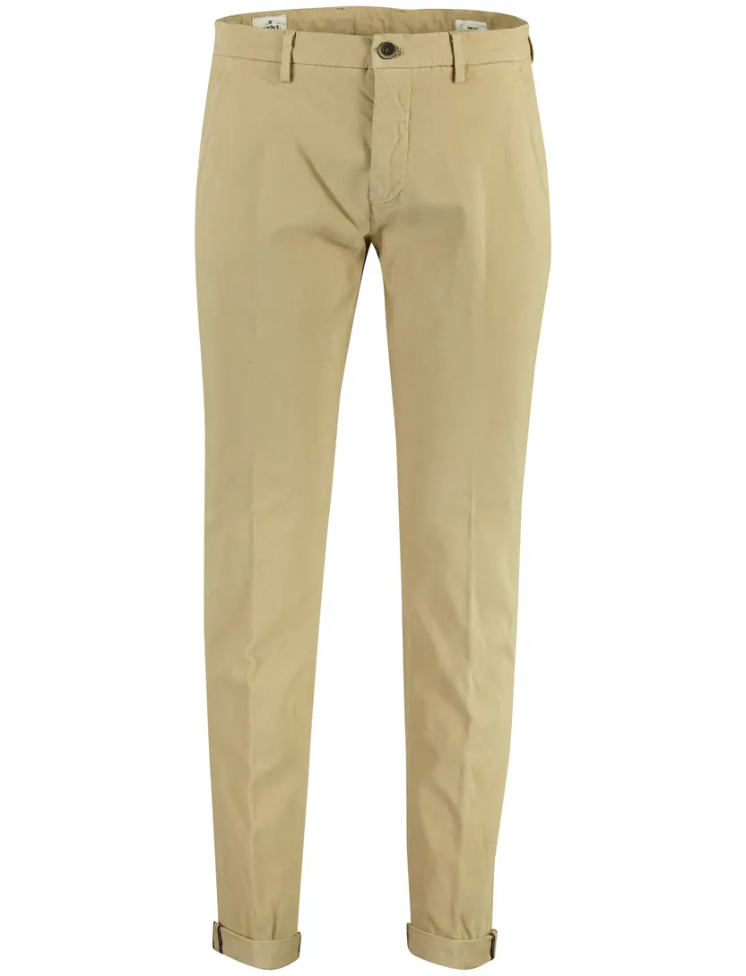 Mason's Torino chino bruin flatfront