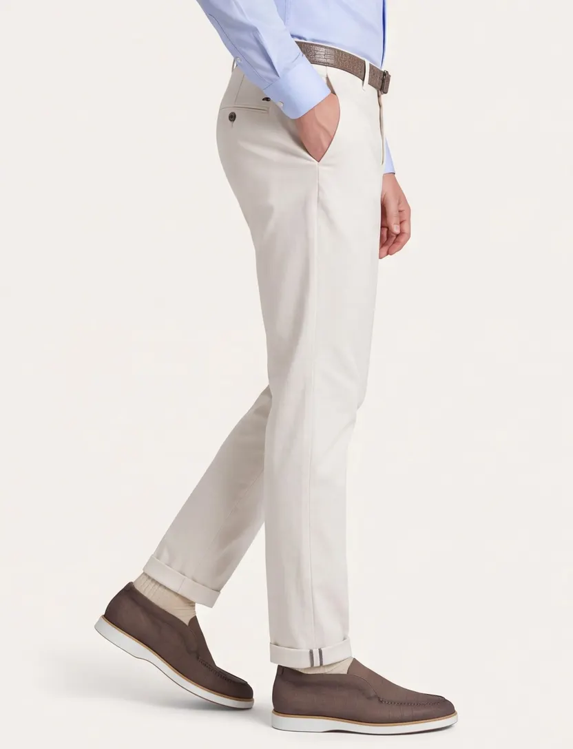 Broek Mason's beige