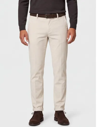 Mason's Mason's Torino chino beige flatfront
