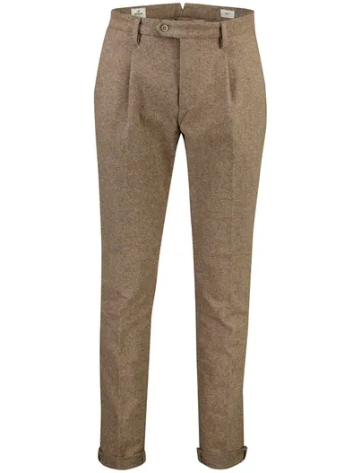 Mason's Broek Mason's camel normale fit