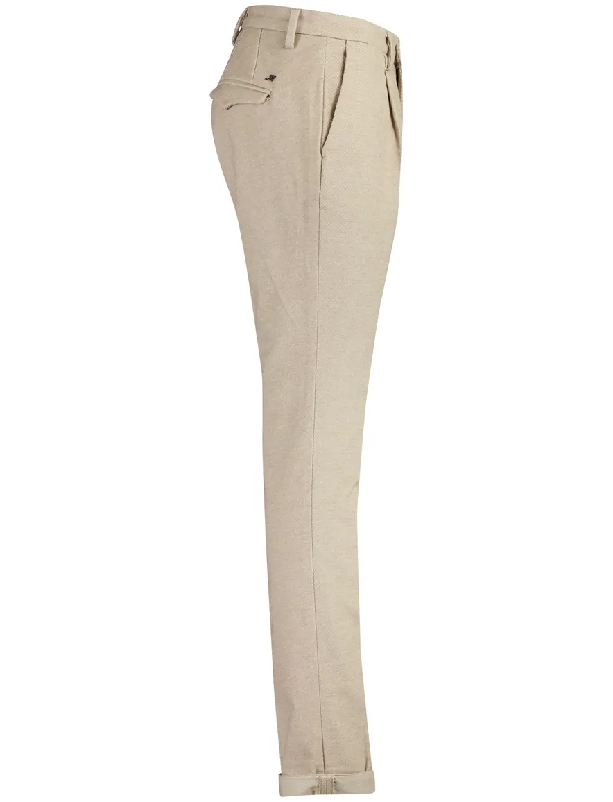 Mason's Torino chino beige met omslag