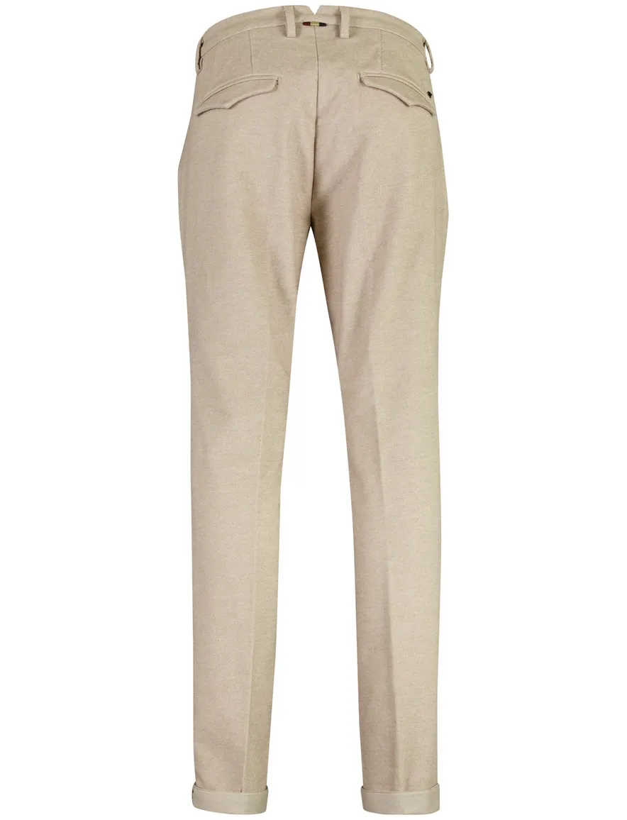 Mason's Torino chino beige met omslag
