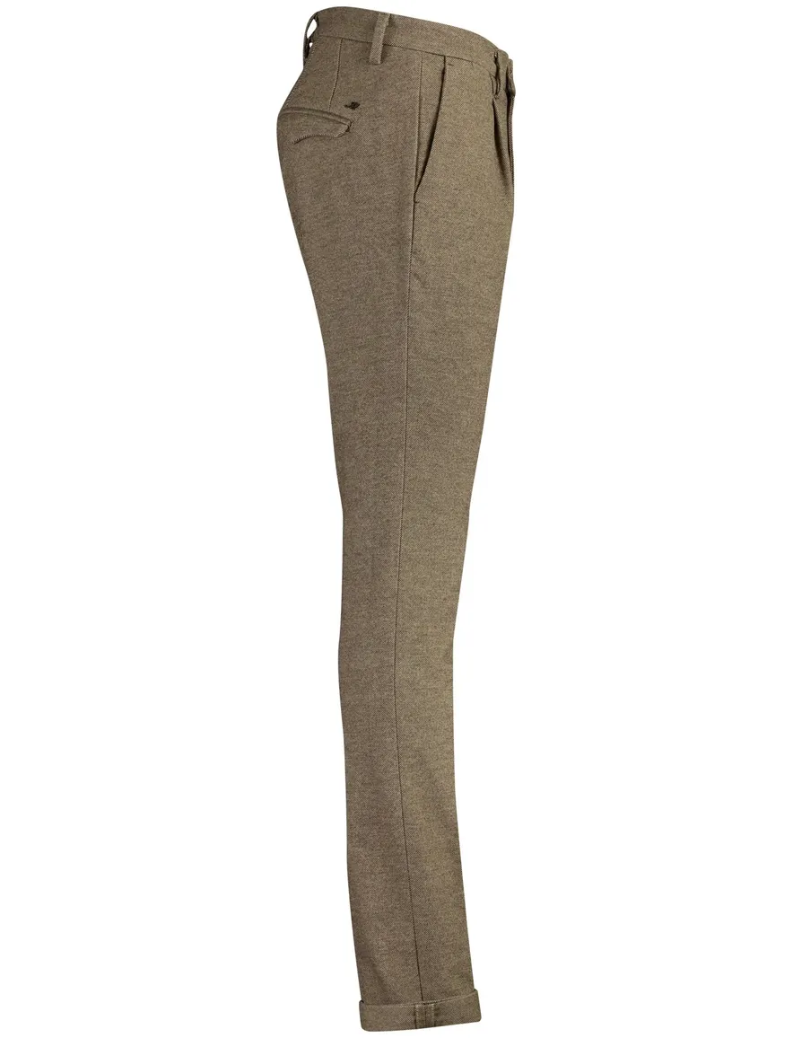 Mason's Torino chino bruin met omslag