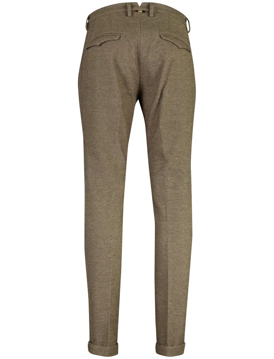 Mason's Torino chino bruin met omslag
