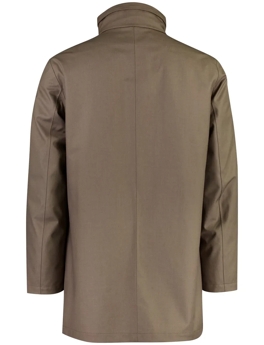 Duno parka bruin met uitritsbare binnenjas