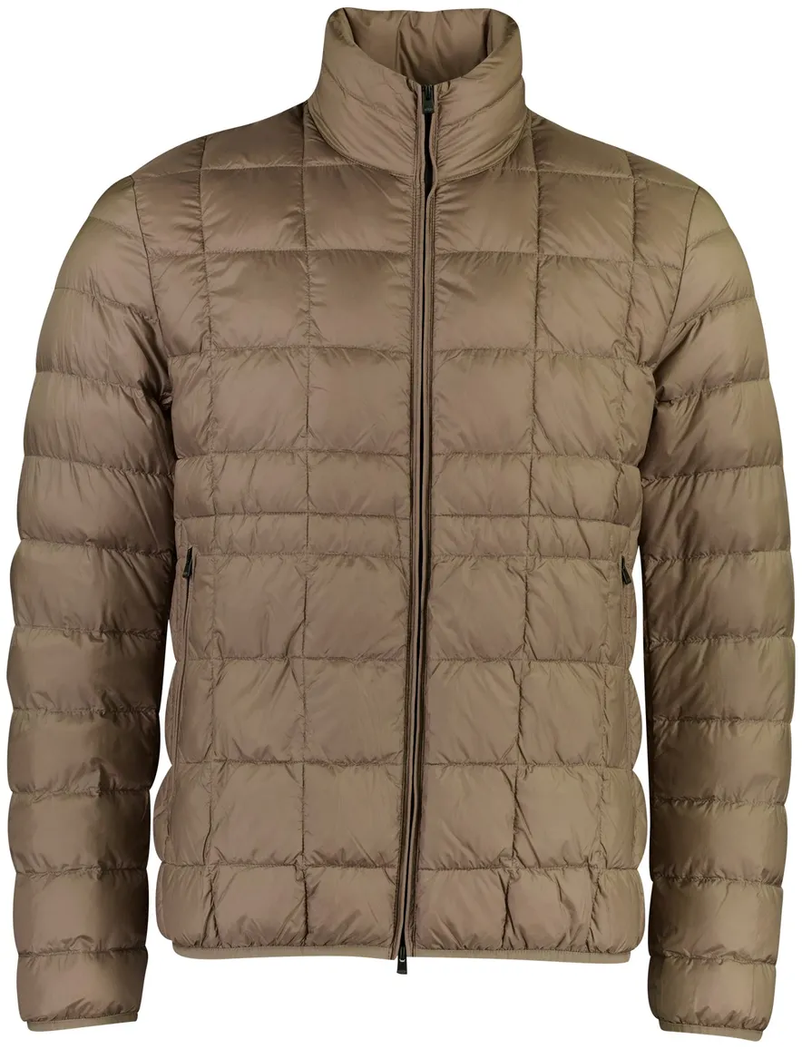 Duno parka bruin met uitritsbare binnenjas