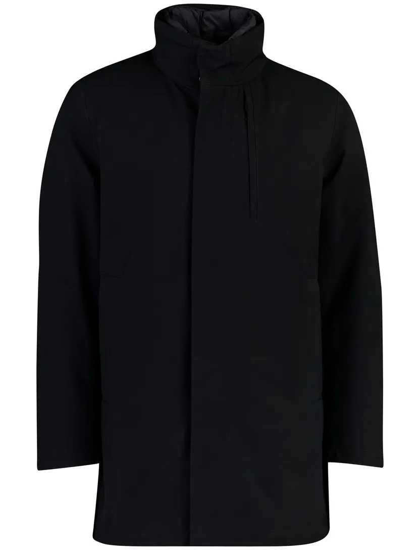 Parka Duno navy 90% eenden dons vulling waterdicht