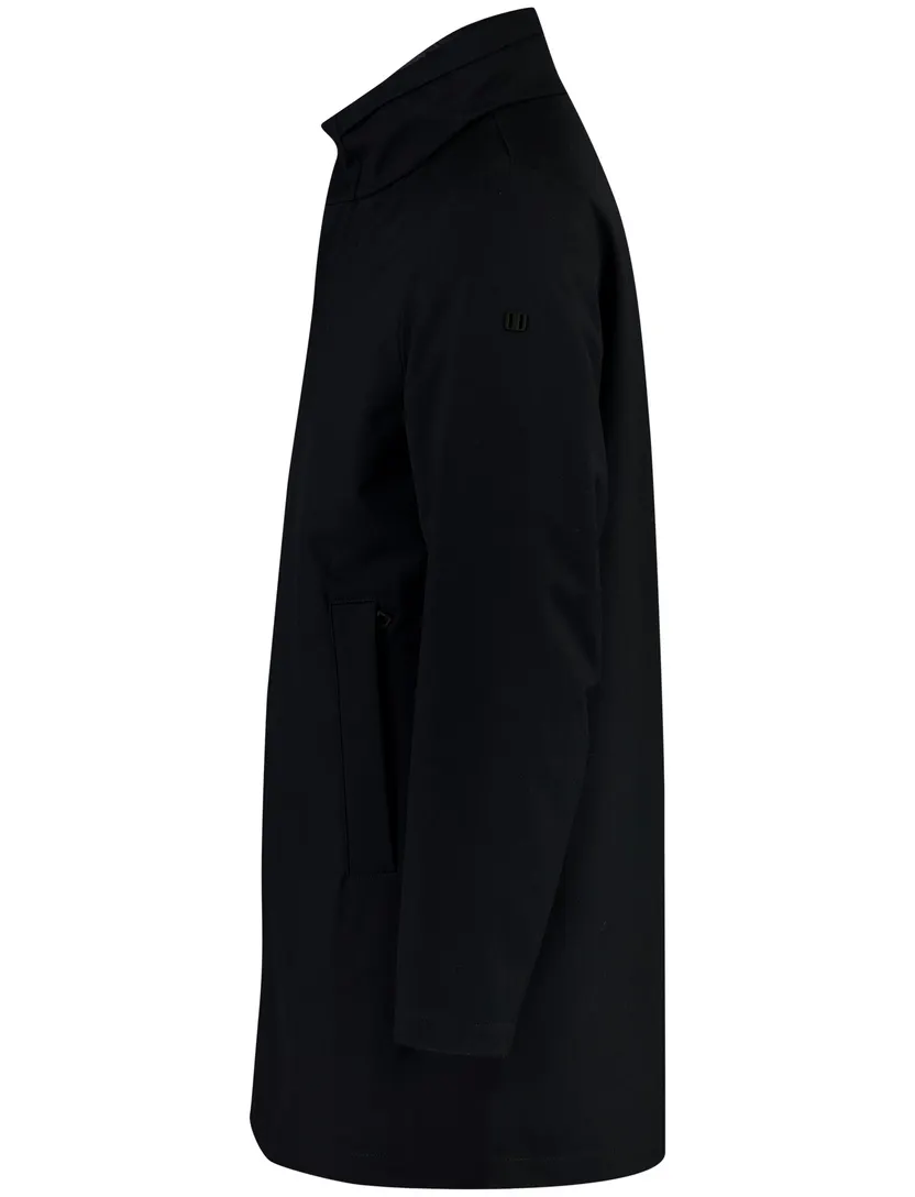 Parka Duno navy 90% eenden dons vulling waterdicht
