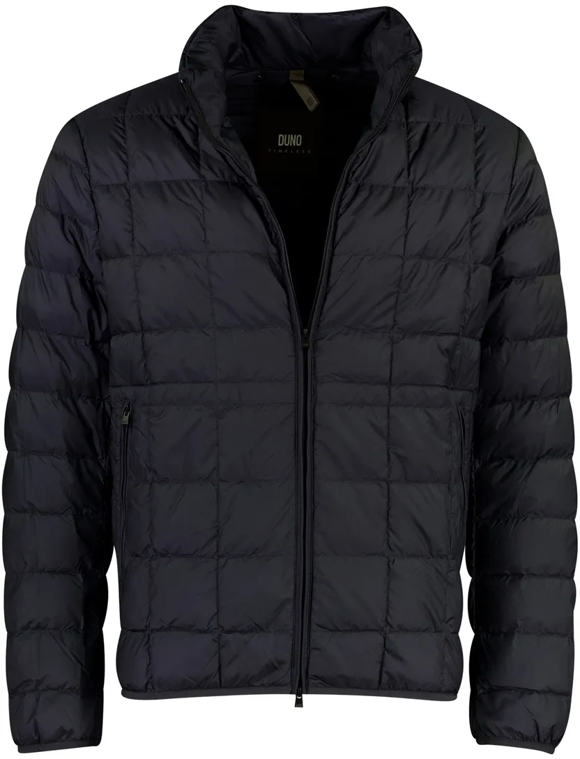 Parka Duno navy 90% eenden dons vulling waterdicht