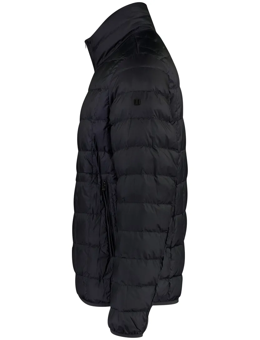 Parka Duno navy 90% eenden dons vulling waterdicht