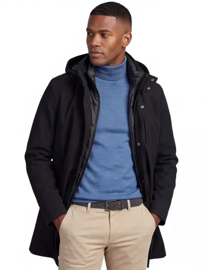 Duno Parka Duno navy 90% eenden dons vulling waterdicht