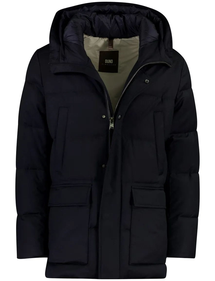 Jas Duno donkerblauw blauw