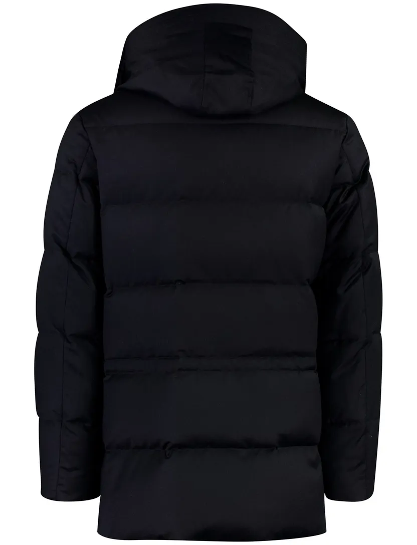 Pufferjassen Duno donkerblauw warm