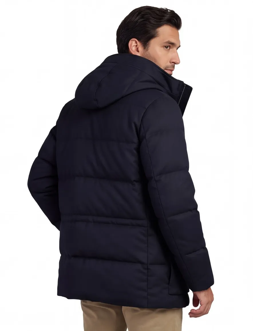Jas Duno donkerblauw blauw