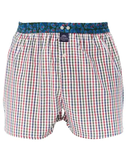 Mc Alson Mc Alson ondergoed blauw groen geruit