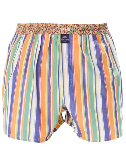 Mc Alson Mc Alson ondergoed geel boxershort gestreept multicolor