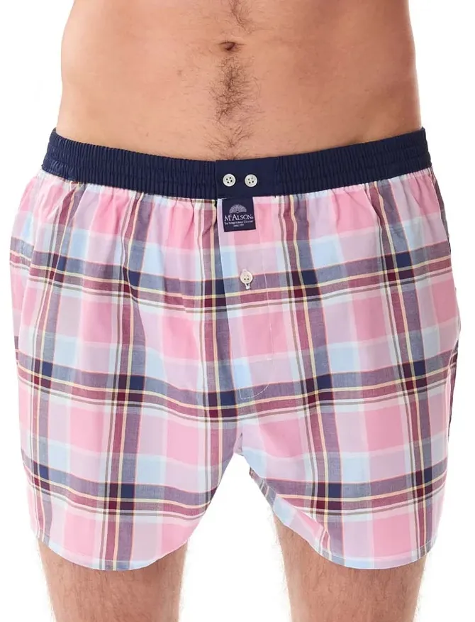 Ondergoed Mc Alson roze boxershort