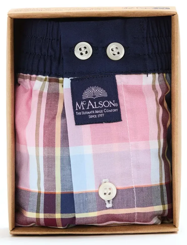Ondergoed Mc Alson roze boxershort