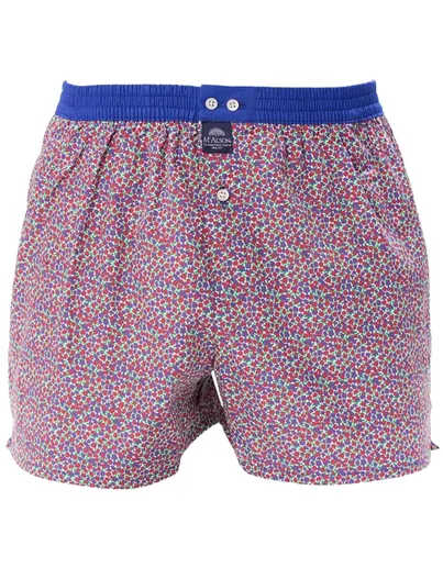 Mc Alson Mc Alson boxershort bloemen rood