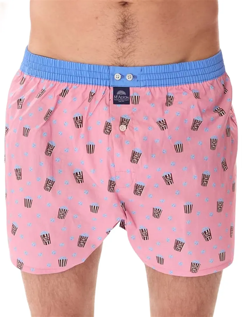 Ondergoed Mc Alson roze popcorn print