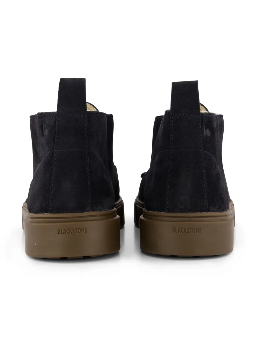 Schoenen Blackstone donkerblauw leer