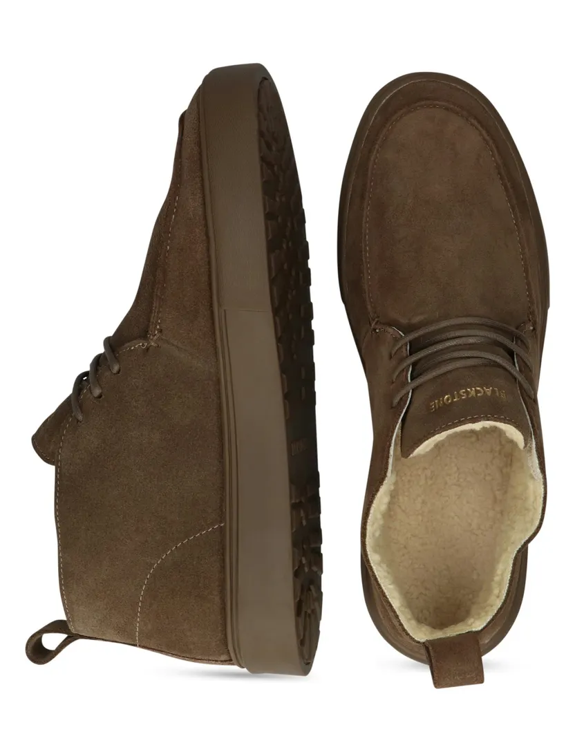 Schoenen Blackstone khaki suede