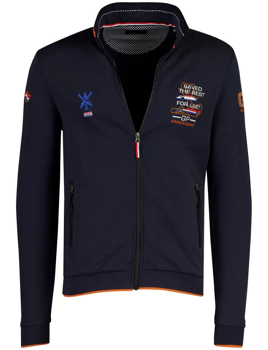 Racing Collection GP vest Portofino 2026 donkerblauw geprint