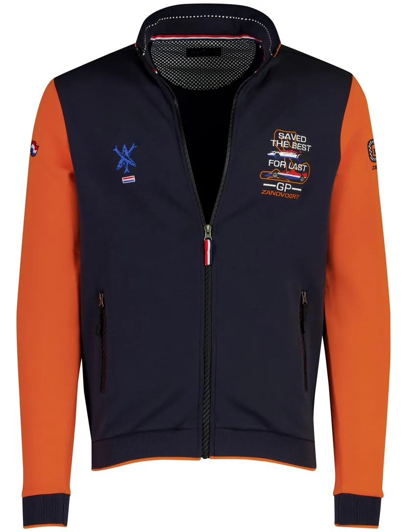 Vest Portofino Racing Collection 2026 donkerblauw geprint