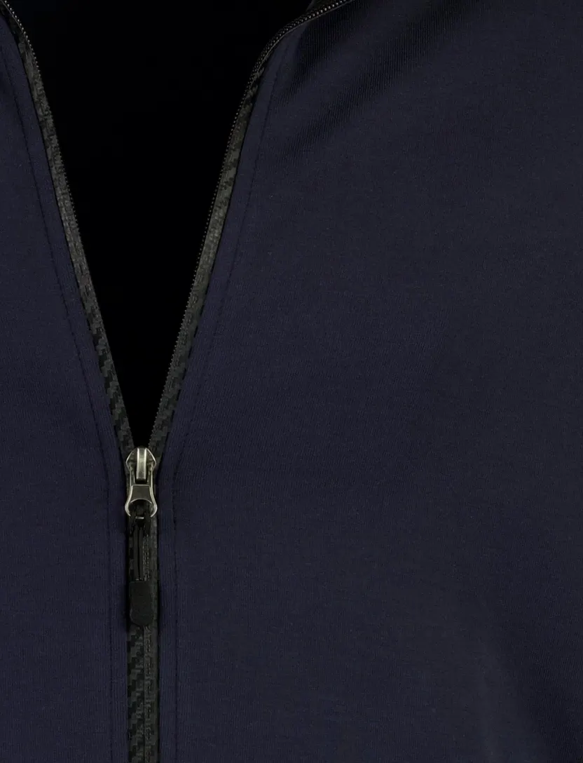 Vest Portofino donkerblauw normale fit