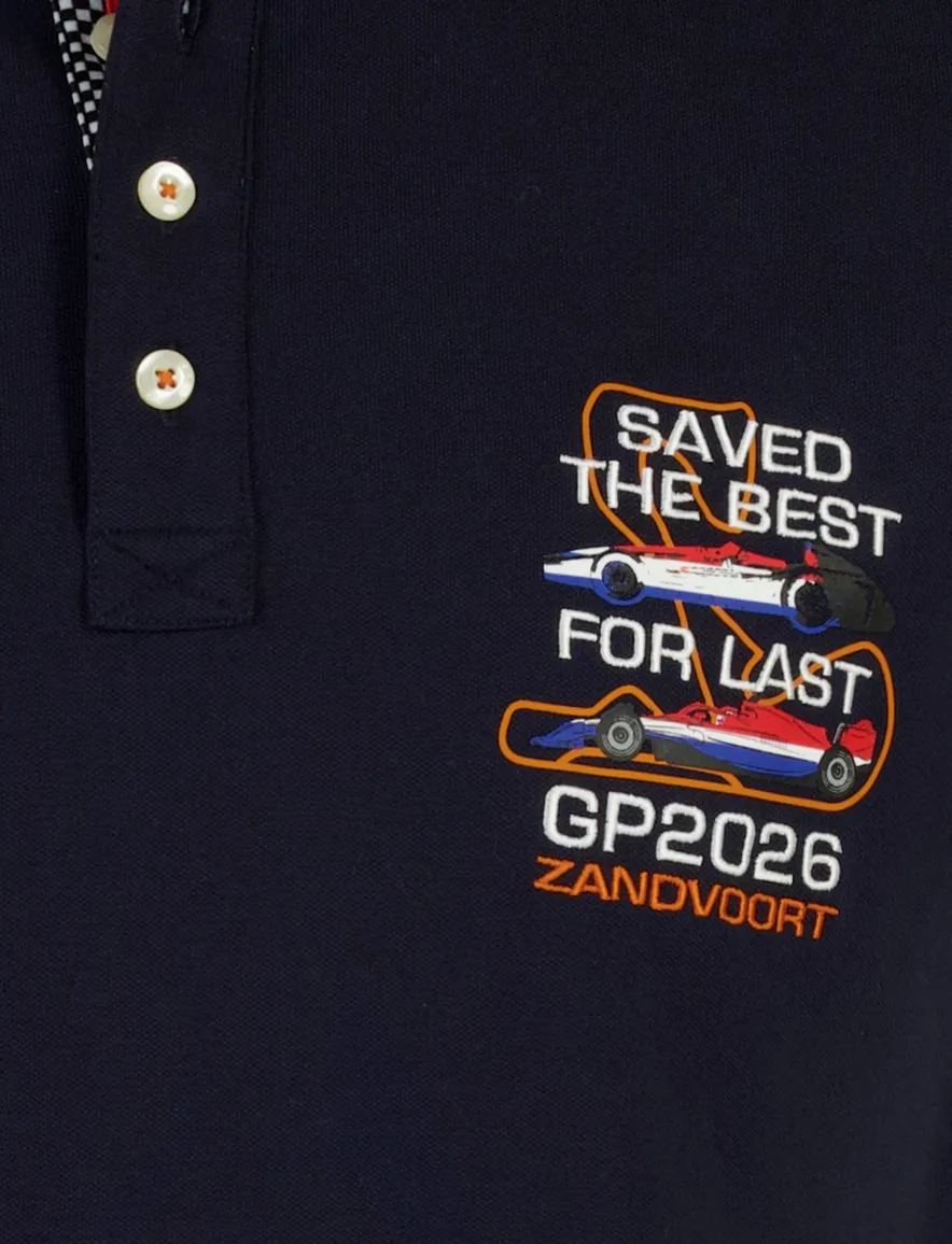 Portofino Racing Collection 2026 poloshirt donkerblauw