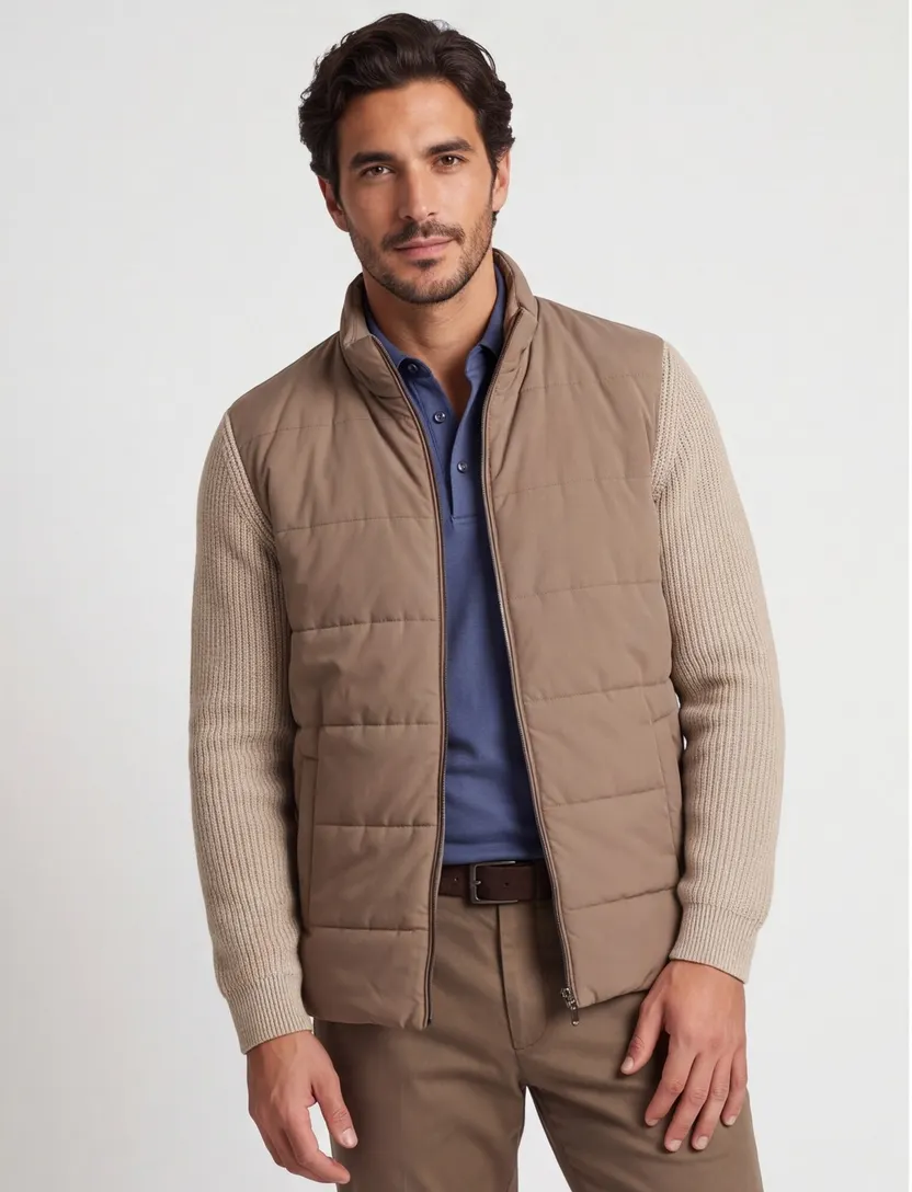 Baileys outdoor vest bruin gevoerd