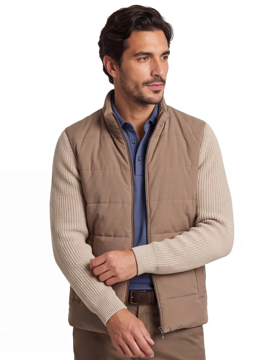 Baileys outdoor vest bruin gevoerd