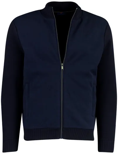Baileys Baileys vest donkerblauw warm