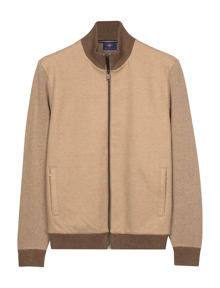 Baileys vest beige effen