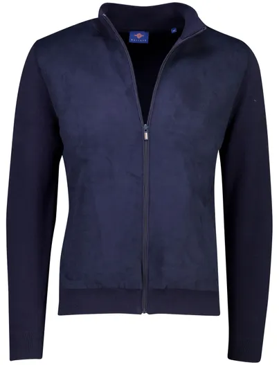 Baileys Baileys vest donkerblauw polyester