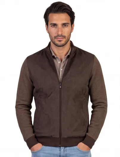 Baileys Baileys gemeleerd bruin vest