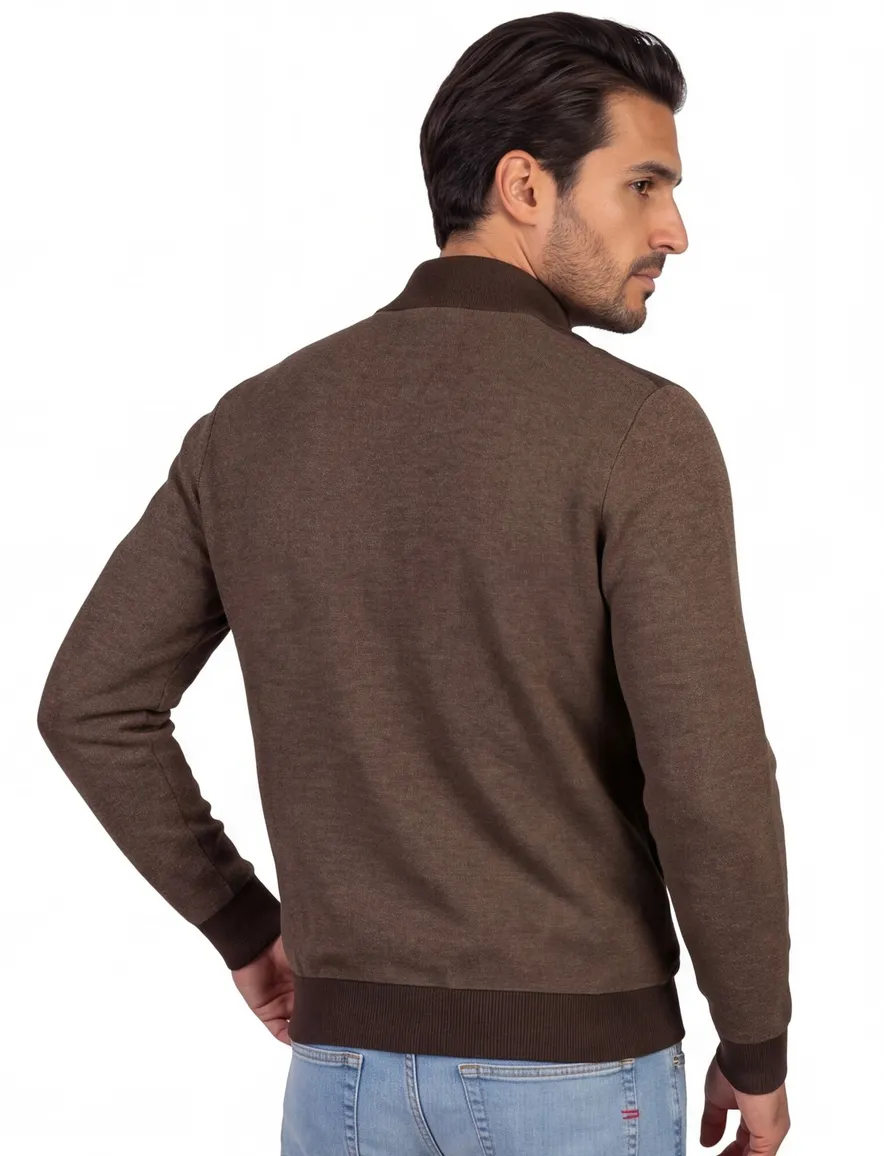 Baileys gemeleerd bruin vest
