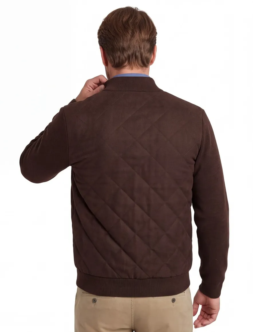 Baileys vest bruin gevoerd