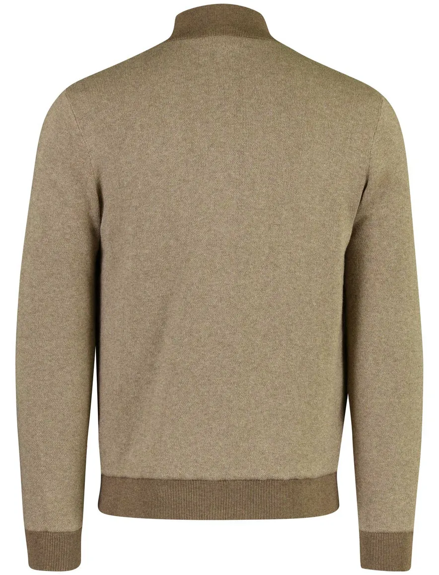 Baileys outdoor vest camel gemeleerd gevoerd warm