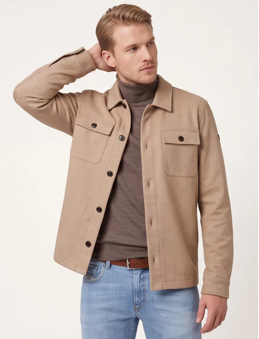 Overshirt Baileys creme