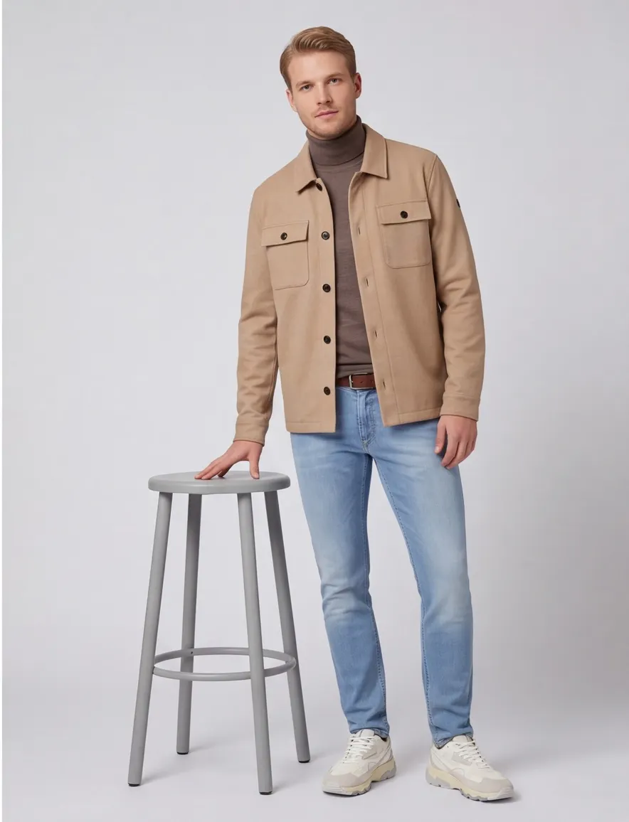 Overshirt Baileys creme