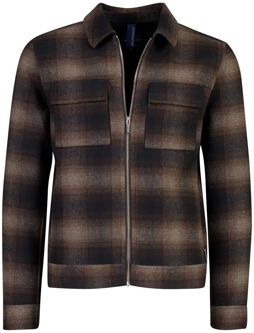 Overshirt Giordano bruin